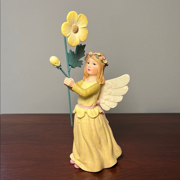 Wildflower Angels Fairy Buttercups For Cheerfulness 2001 Kathy Killip Figurine - Picture 1 of 7